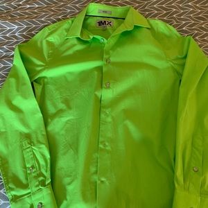 Express 1MX Fitted Dress Shirt